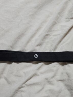 lululemon athletica Black Stretch Performance Headband